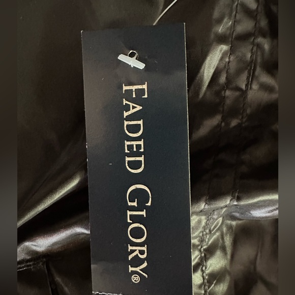 Fully Lined Full-Zip Wind Breaker with Hidden Hood in Neckline - NWT - Picture 6 of 7